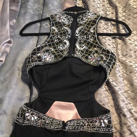 Black Tie/Formal/Prom Evening Dress - Picture 7 of 8